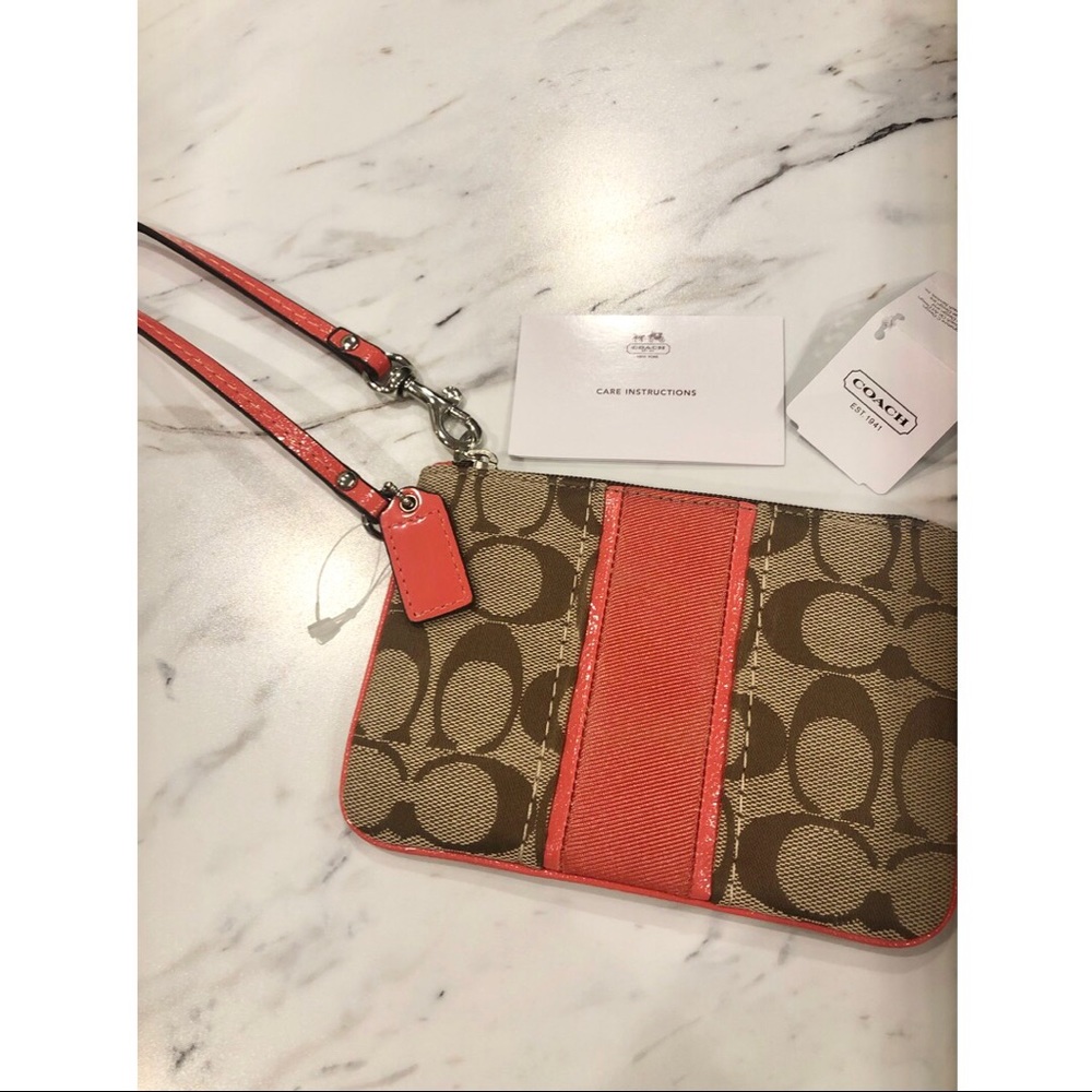 Coach wristlet